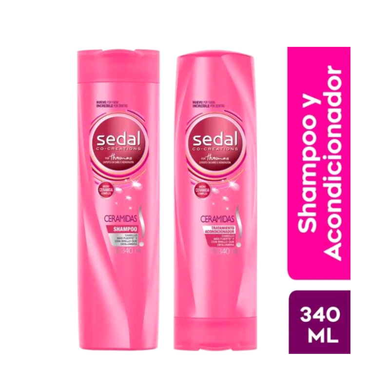 Shampoo + Acondicionador Sedal Ceramidas 340Ml Precio Especial