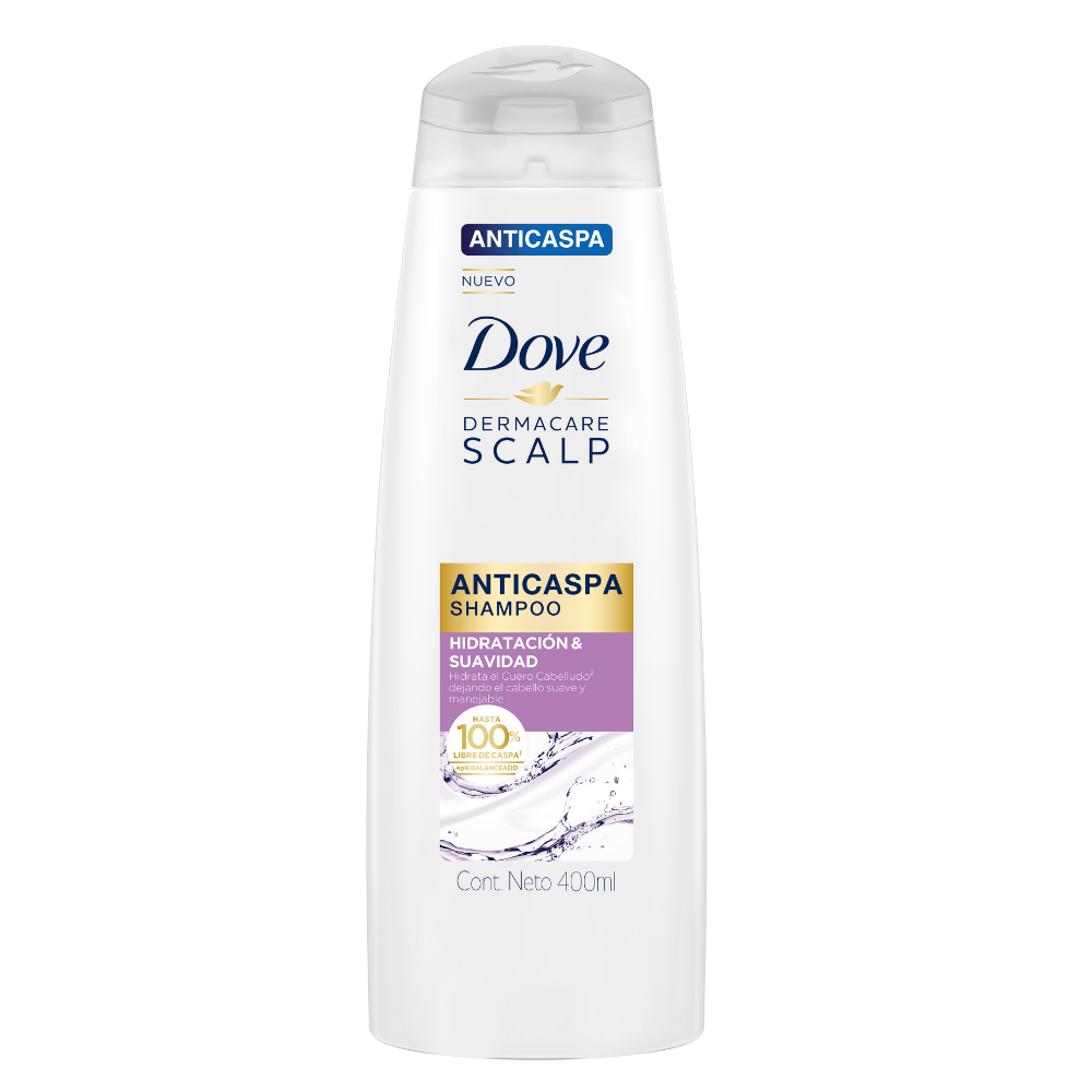 Shampoo Dove Hidratación Y Suavidad 400Ml