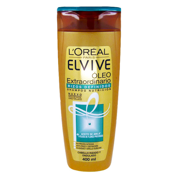 Shampoo Elvive Oleo Rizos Definidos 400Ml