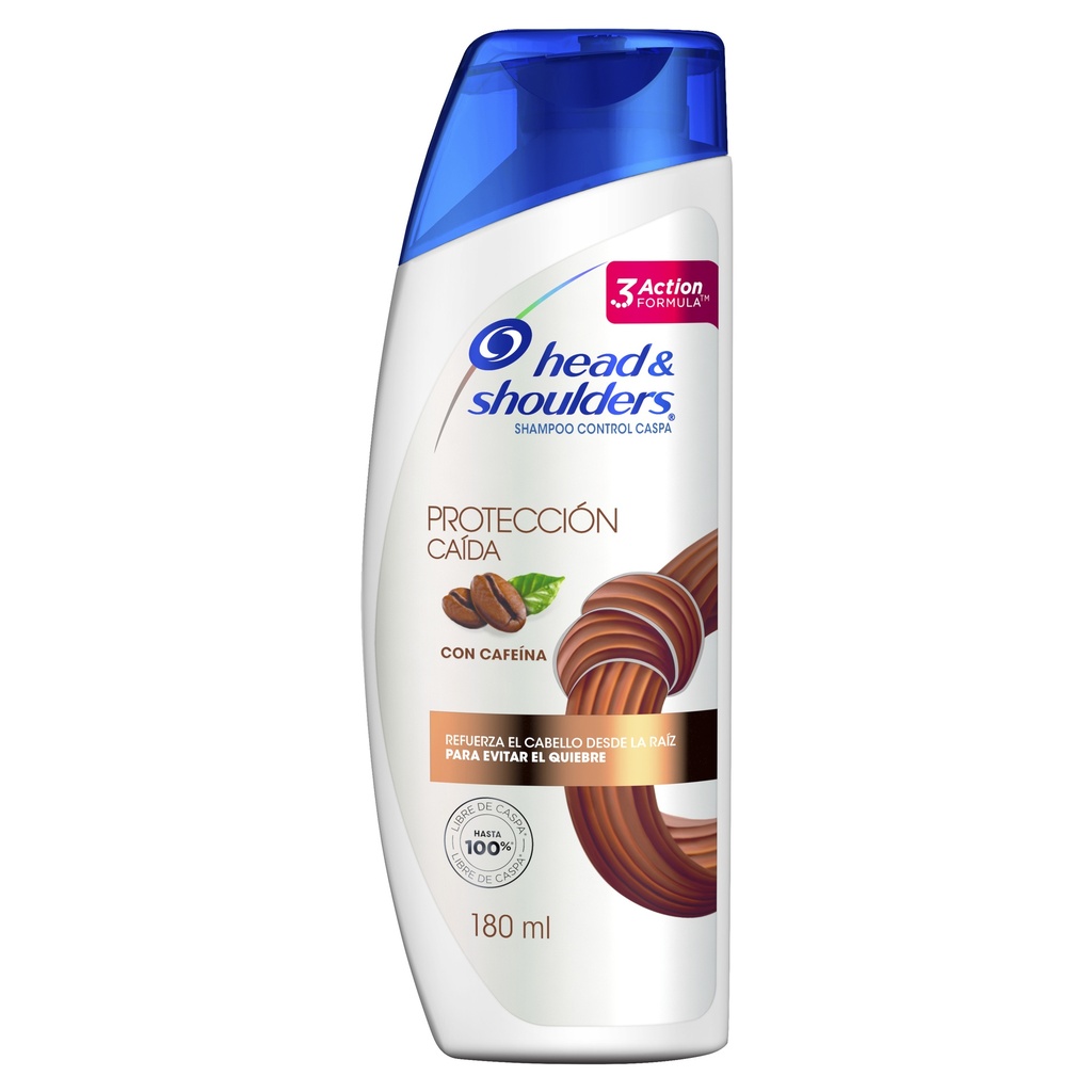 Shampoo Head & Shoulders Protección Caída 180Ml