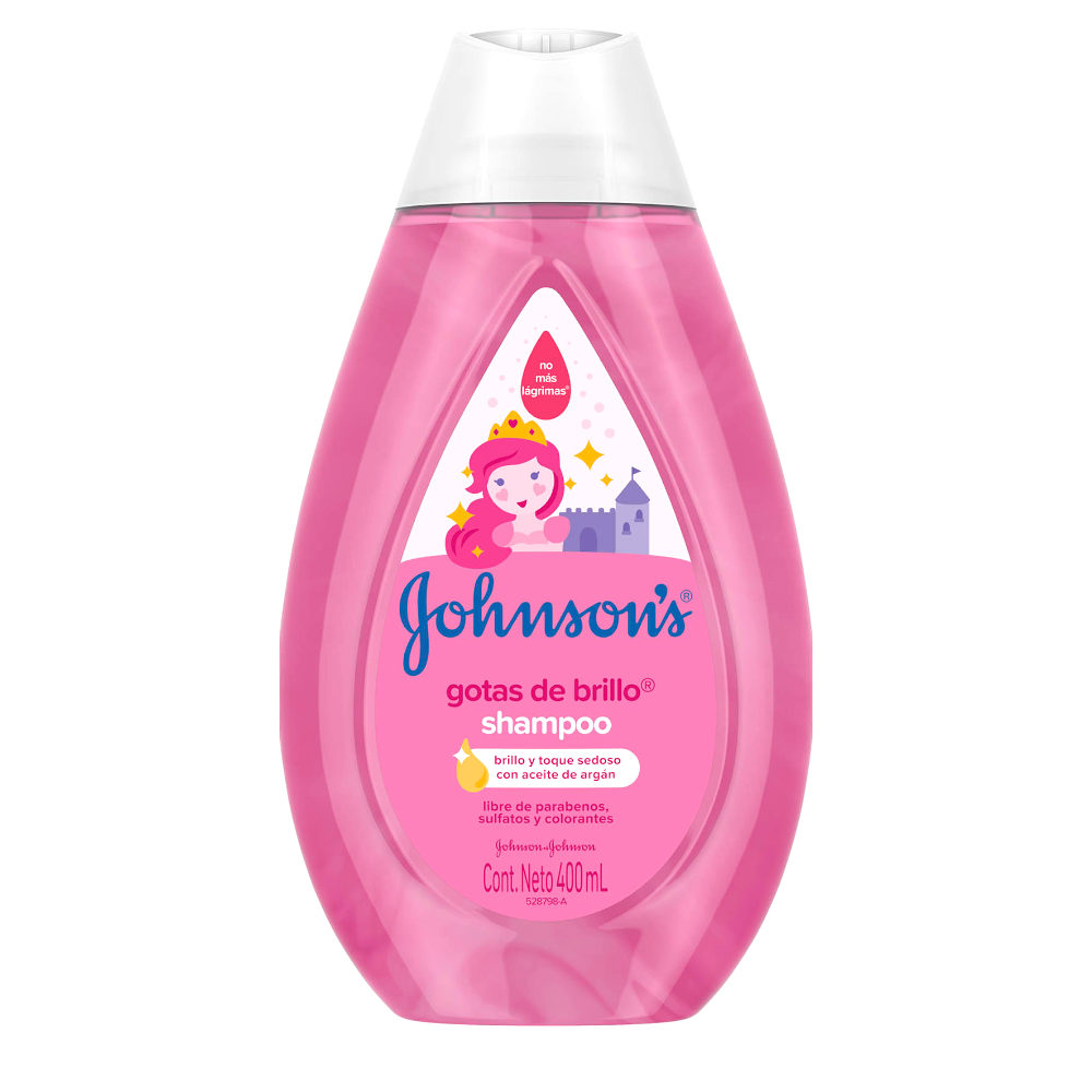 Shampoo Johnson's Baby Gotas Brillo 400Ml