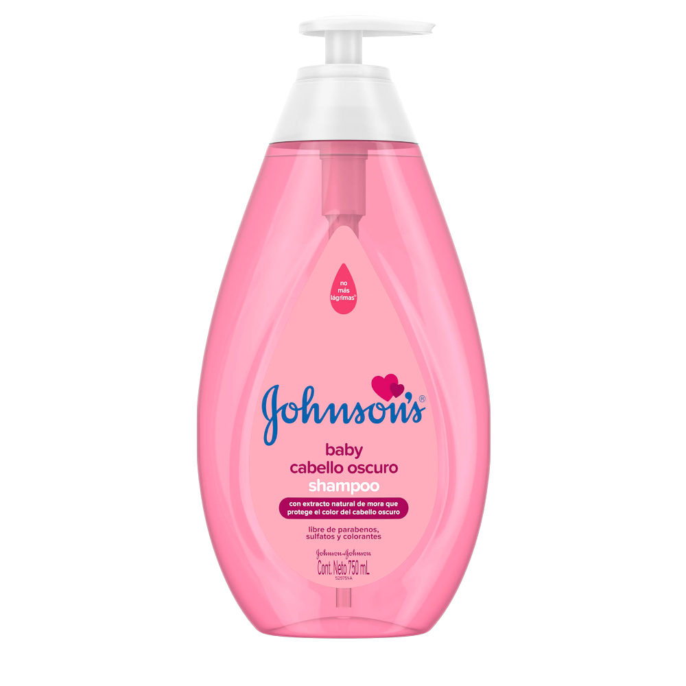 Shampoo Johnson's Baby Cabello Oscuro 750Ml