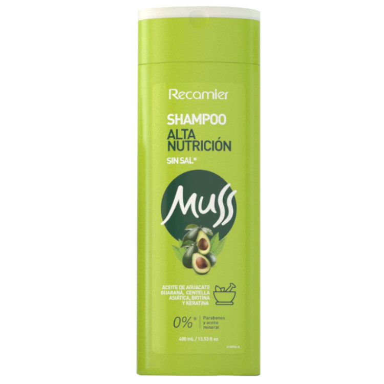 Shampoo Muss Alta Nutrición 400Ml