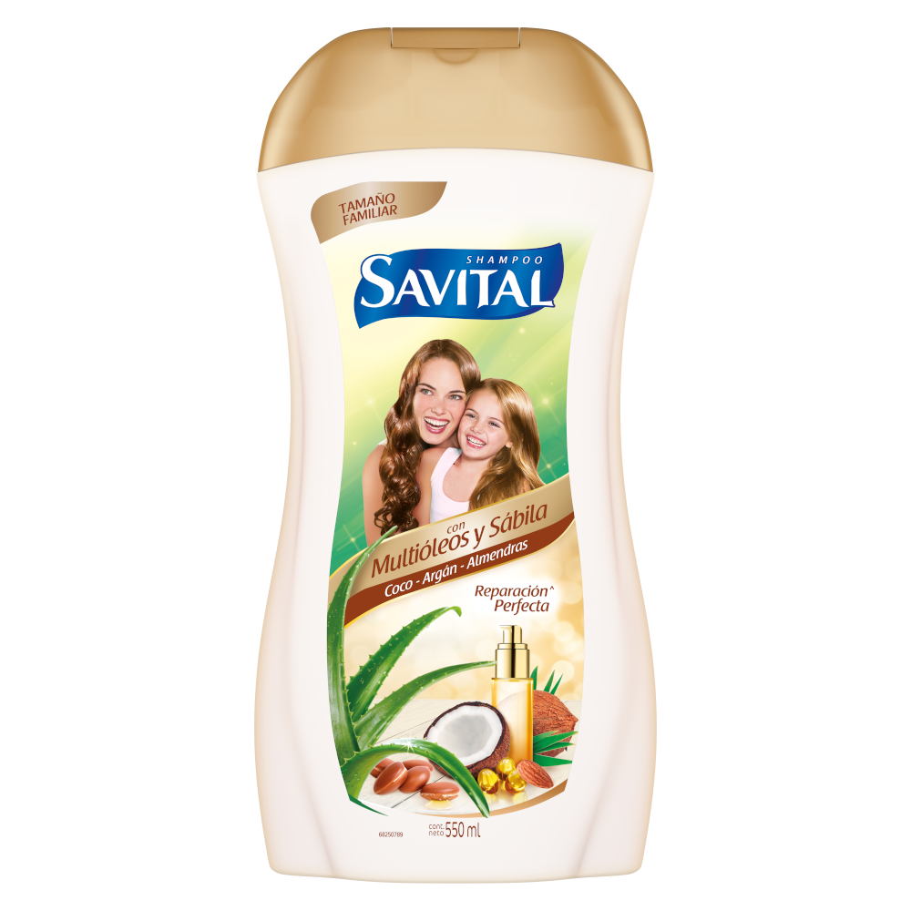 Shampoo Savital Multioleos 550Ml