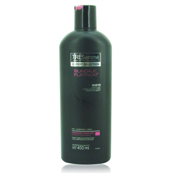Shampoo Tresemme Blindaje Platinum 400Ml
