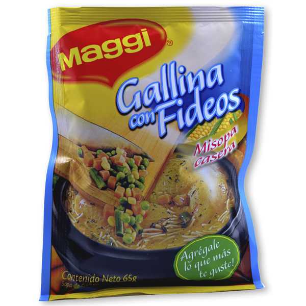 Sopa Gallina Fideos Maggi 65Gr