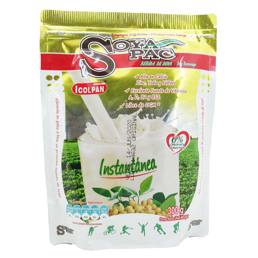 Soya Pac Icolpan Instantanea 300Gr