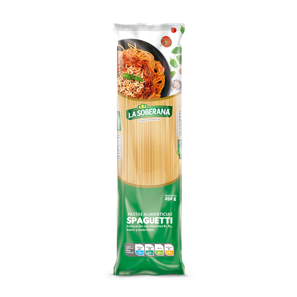 Spaguetti La Soberana 250Gr