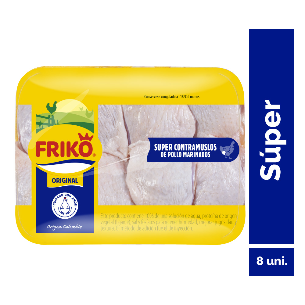 Super Contramuslos Friko (1 Bandeja  - 2490Gr Aprox)