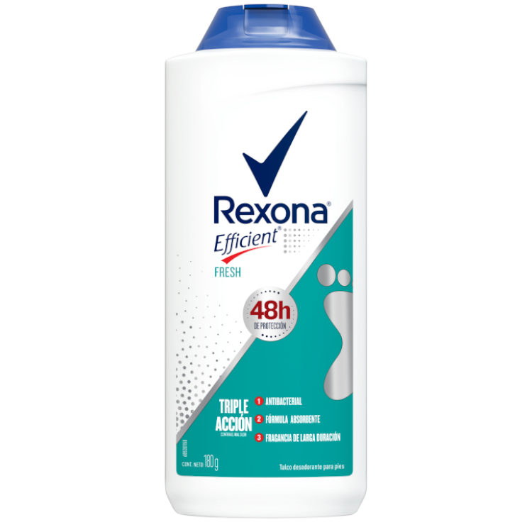 Talco Rexona Efficient Fresh 180Gr