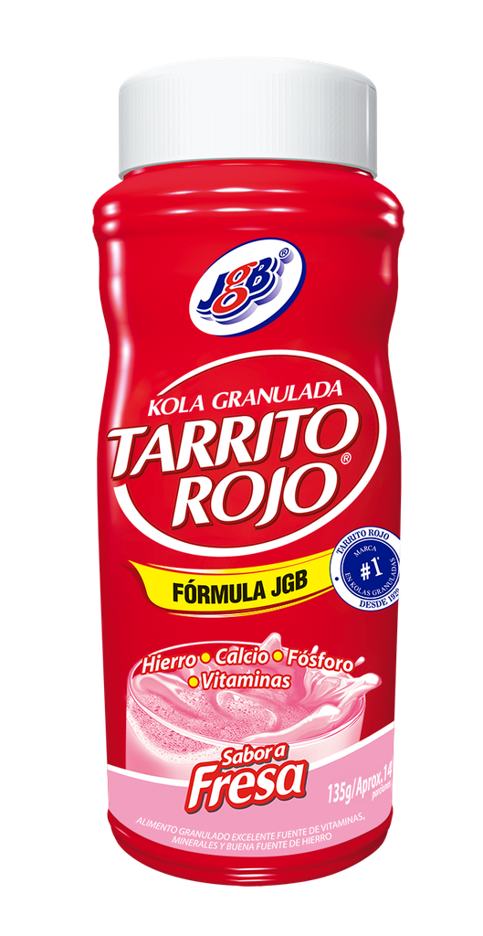 Tarrito Rojo Fresa 135Gr