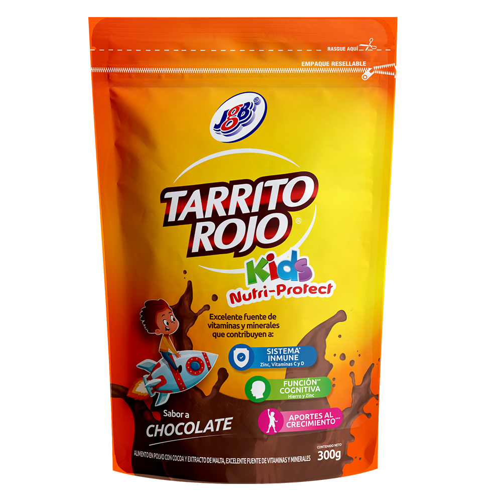 Tarrito Rojo Kids Chocolate Doypak 300Gr