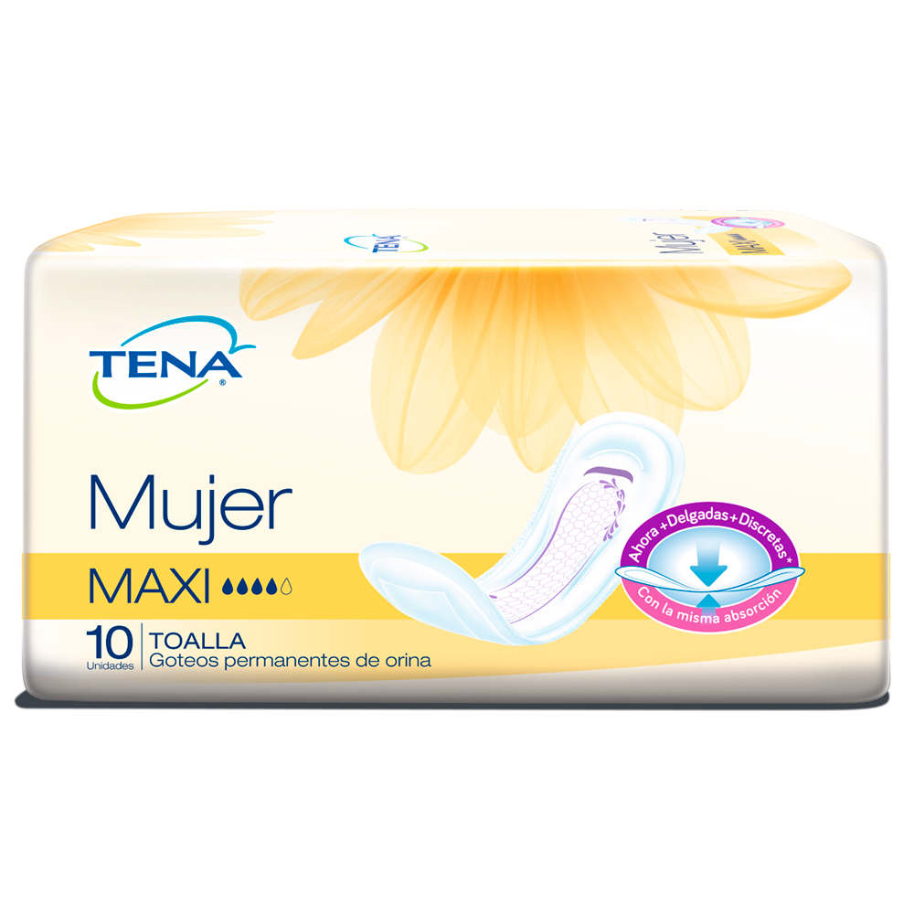 Tena Mujer Maxi 10 Unidades