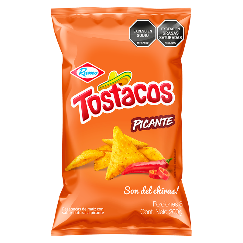 Tostacos Picante 200Gr
