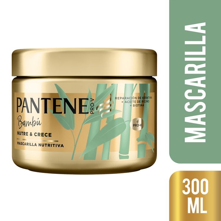 Tratamiento Pantene Bambu Nutre & Crece 300Ml