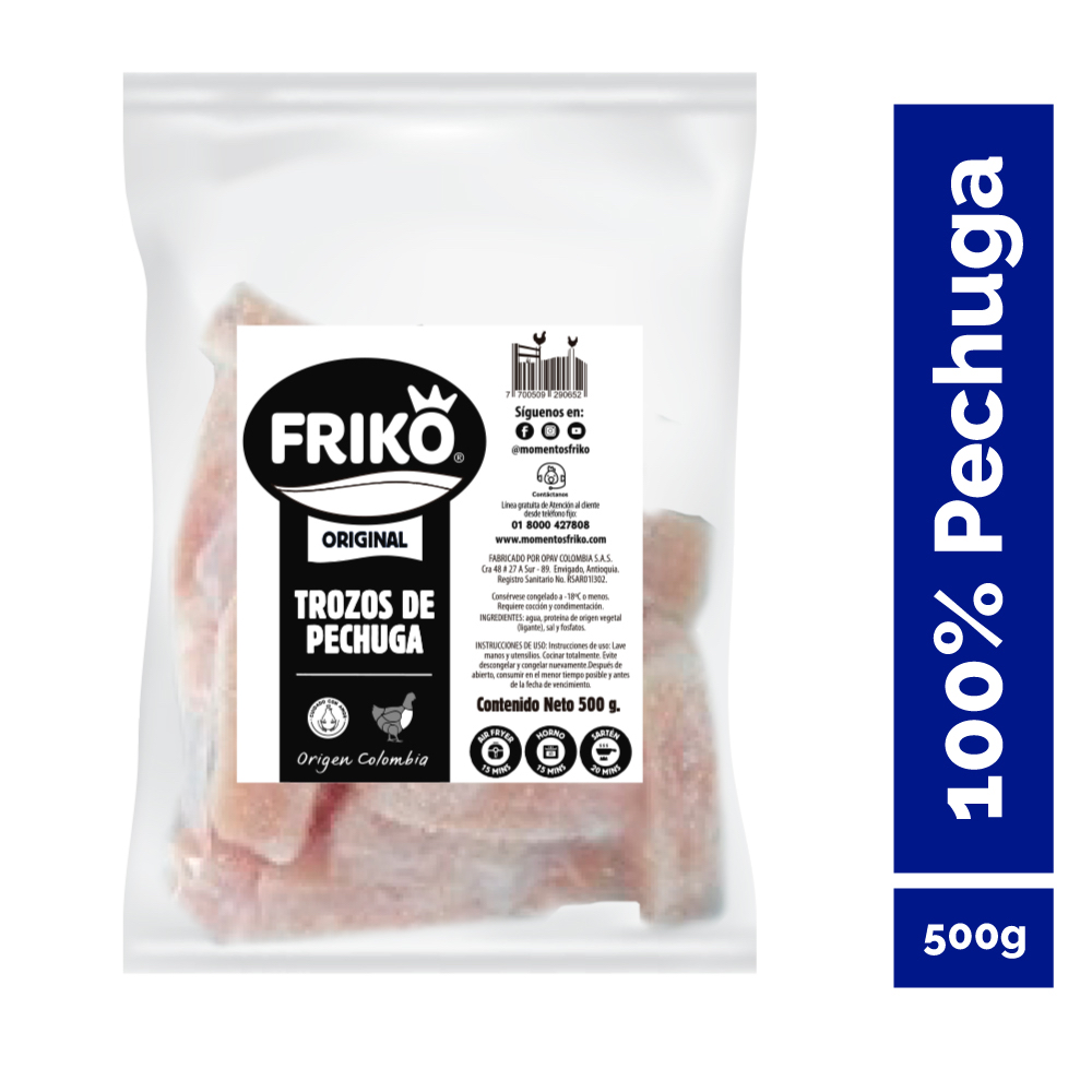 Trozos De Pechuga Friko 500Gr