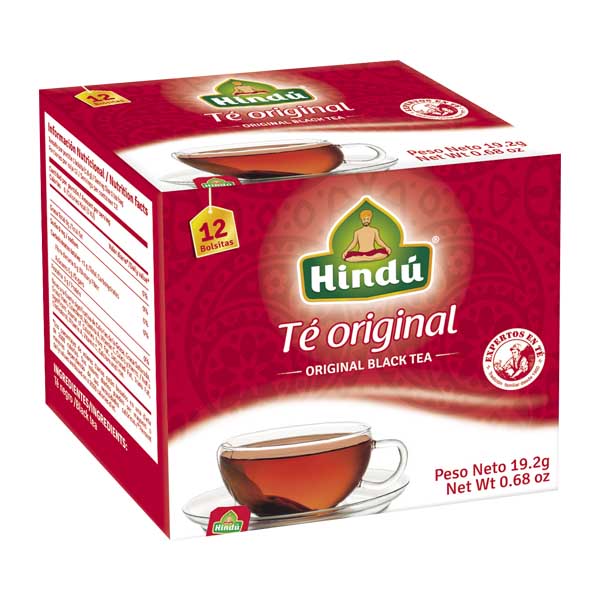 Té Hindu Original 12 Unidades 19Gr