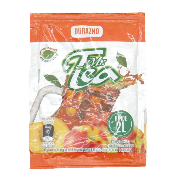 Té Polvo Mr Tea Durazno Sobre 20Gr