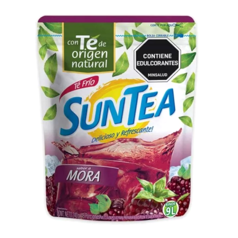 Té Polvo Suntea Mora 240Gr 9L