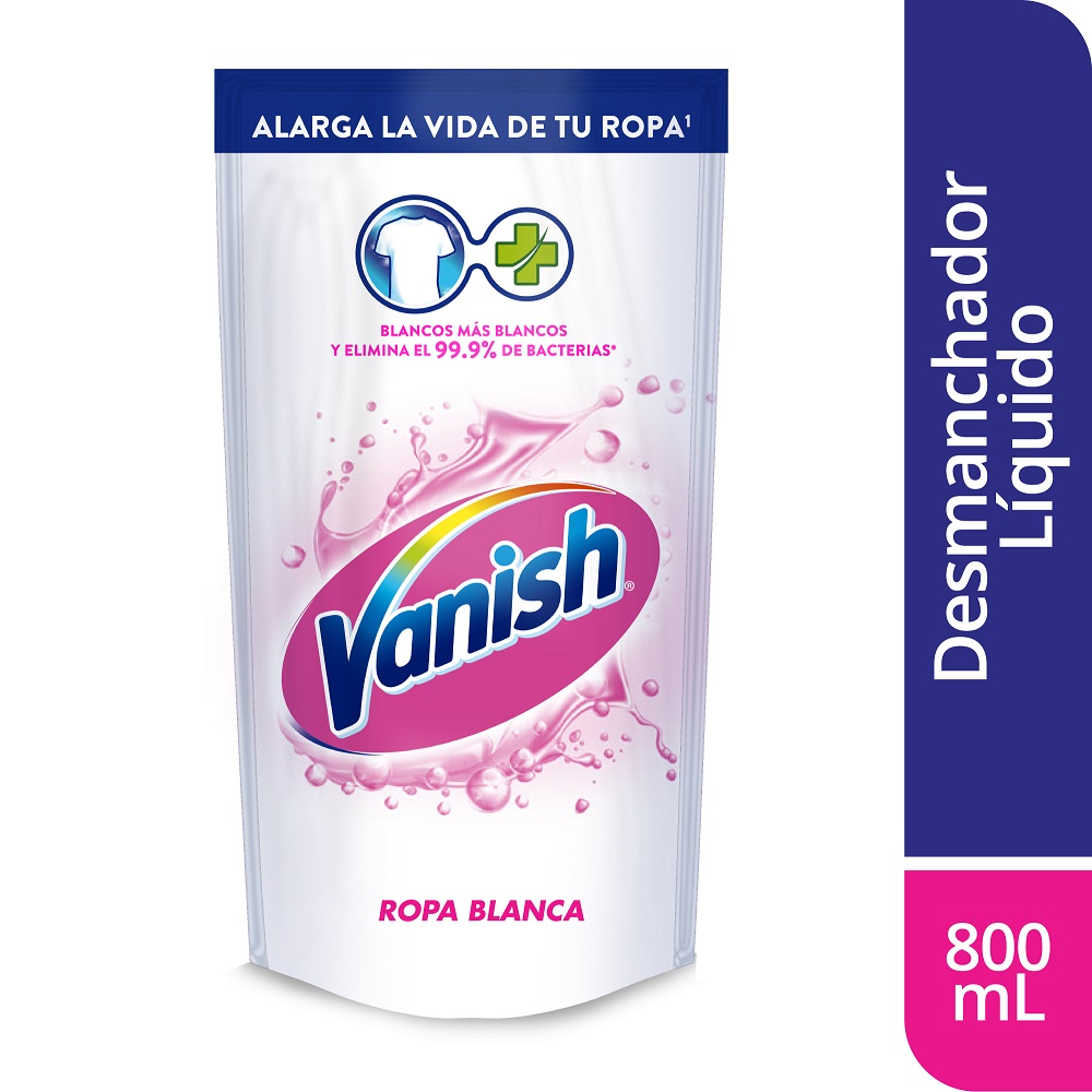 Vanish Blanco Total Gel Doypack 800Ml
