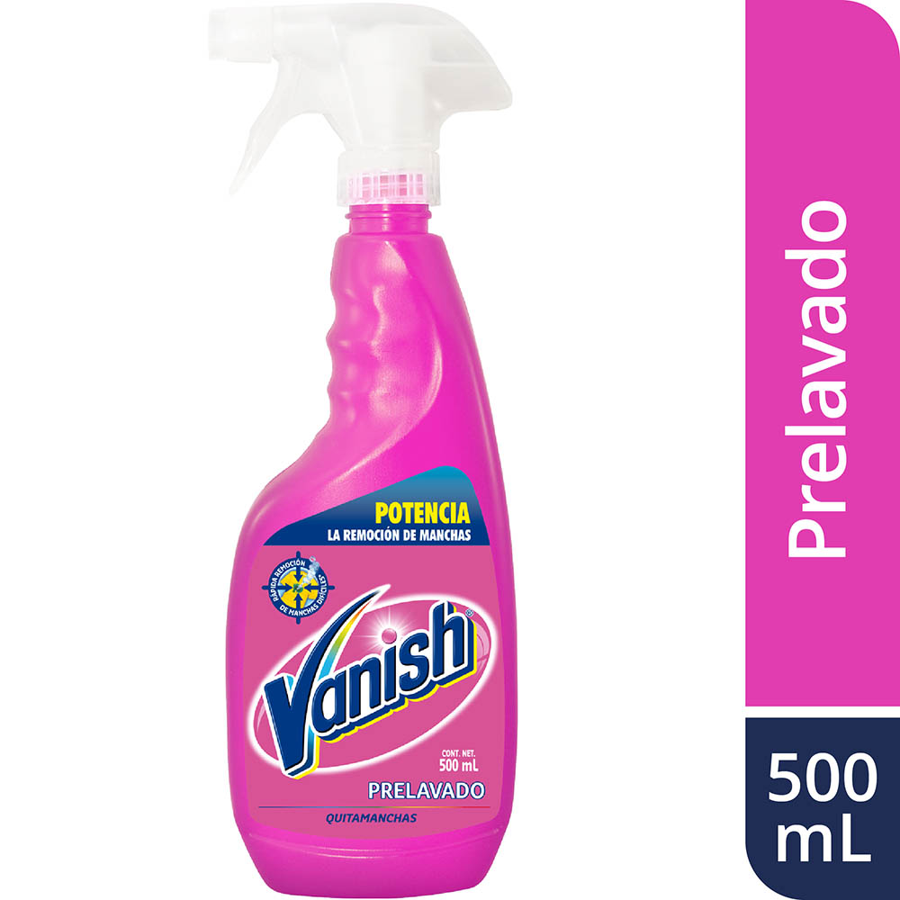 Vanish Potencia  Prelavado Qitamanchas Pistola 500Ml