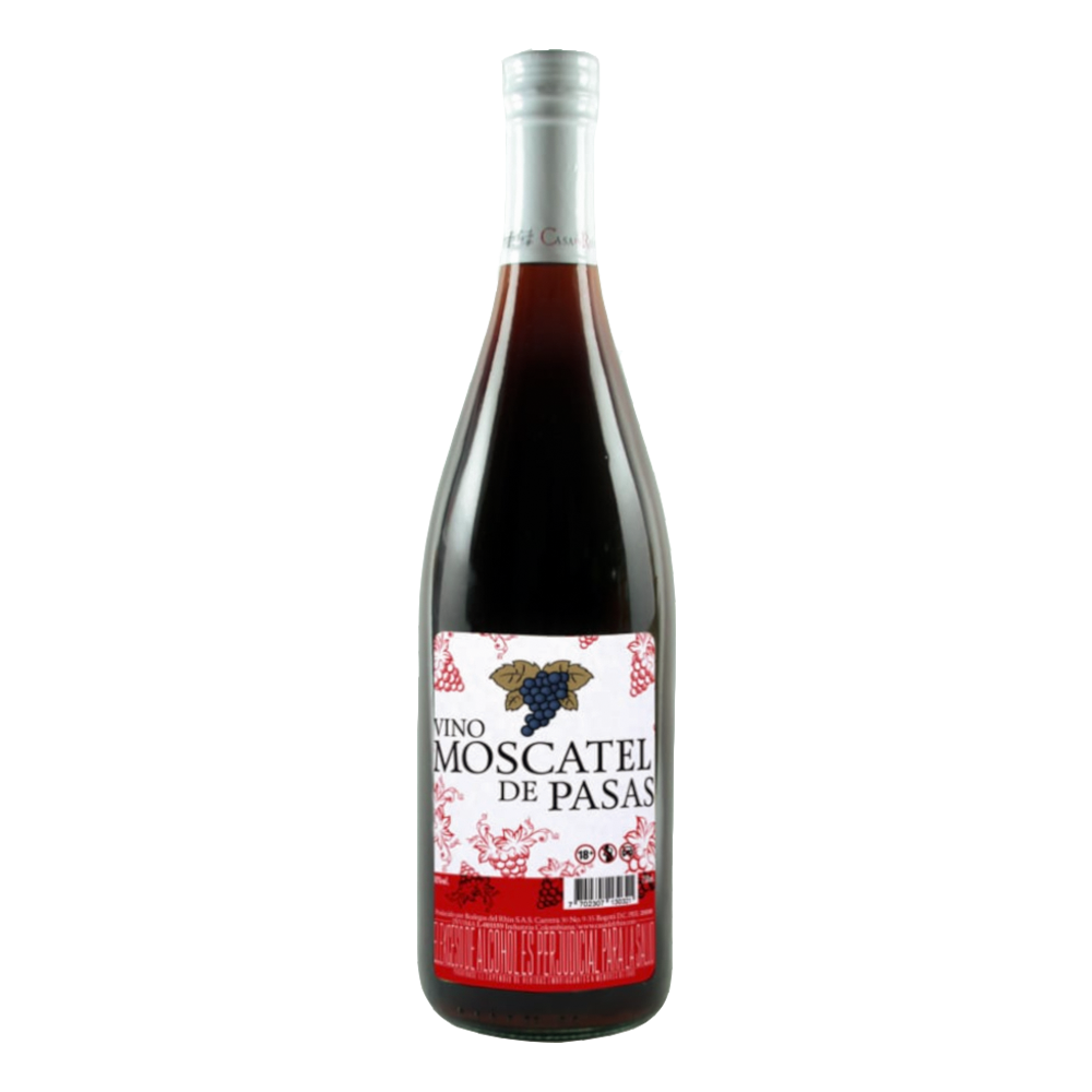 Vino Moscatel De Pasas Botella 750Ml