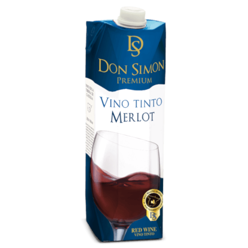 Vino Tinto Don Simon Merlot Tetra 1000Ml