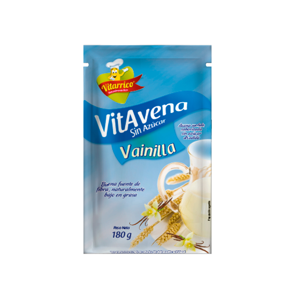 Vitavena Instantánea Vainilla Vitarrico Sin Azúcar 180Gr