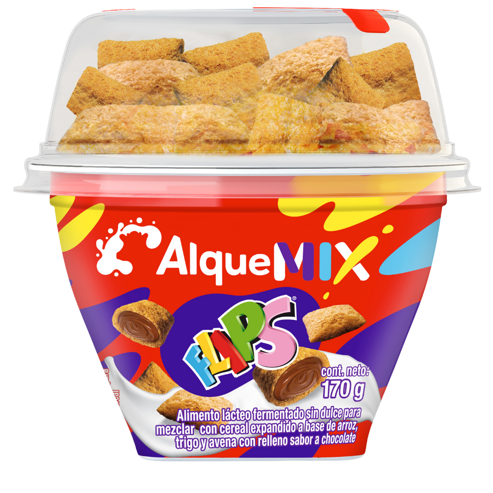 Yogurt Cereal Alqueria Flips 170Gr