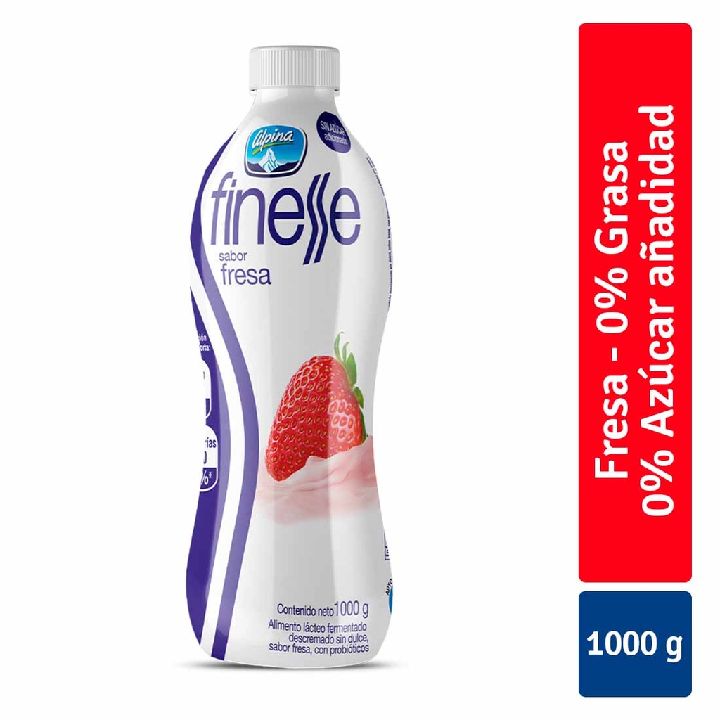 Yogurt Finesse Fresa 1000Gr