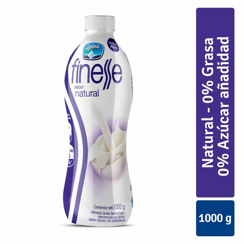 Yogurt Finesse Natural 1000Gr