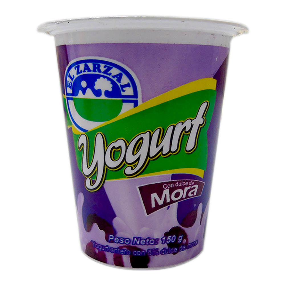 Yogurt Mora El Zarzal Vaso 150Gr