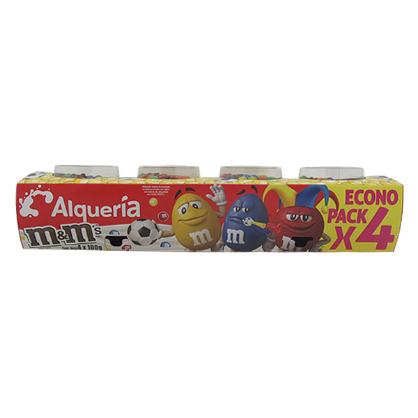 Yogurt Nutrikids Cuchareable M&M 4 Unidades 400Gr