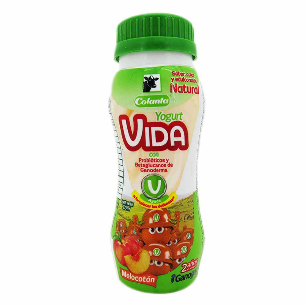 Yogurt Vida Colanta Melocoton 100Ml