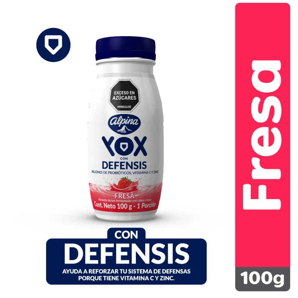 Yox Defensis Fresa 100Gr