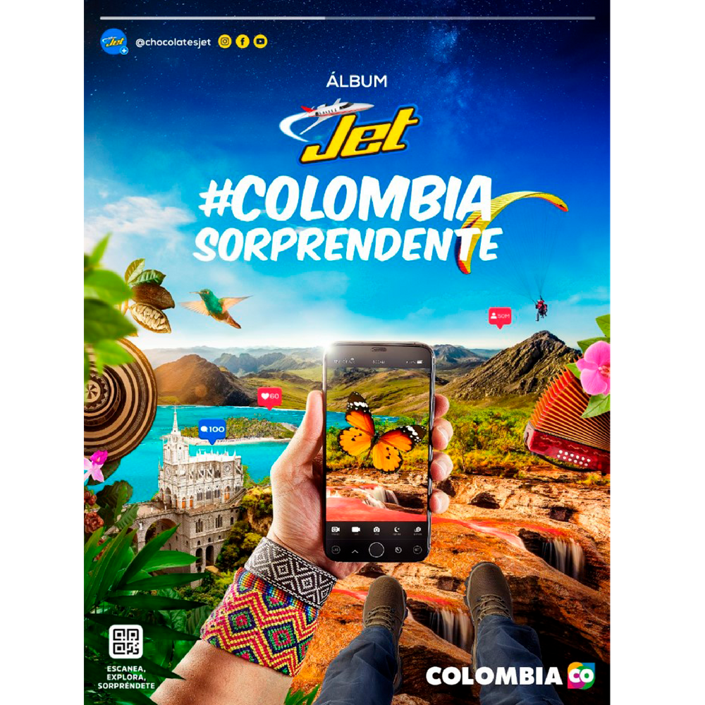 Álbum Jet Colombia Sorprendente