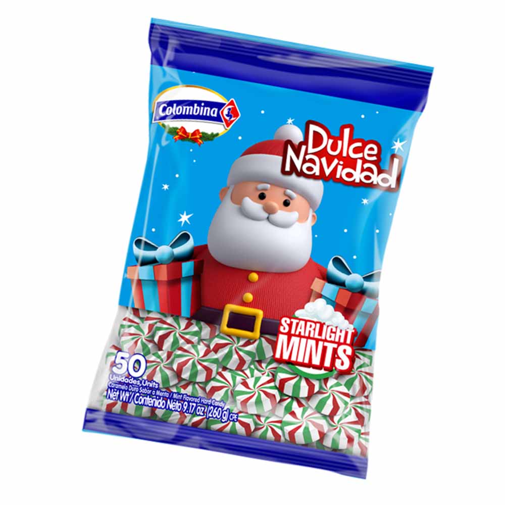 Mentas Colombina Dulce Navidad 260Gr