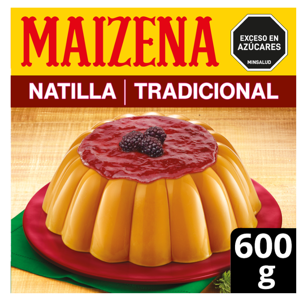 Natilla Maizena Tradicional Navidad 600Gr