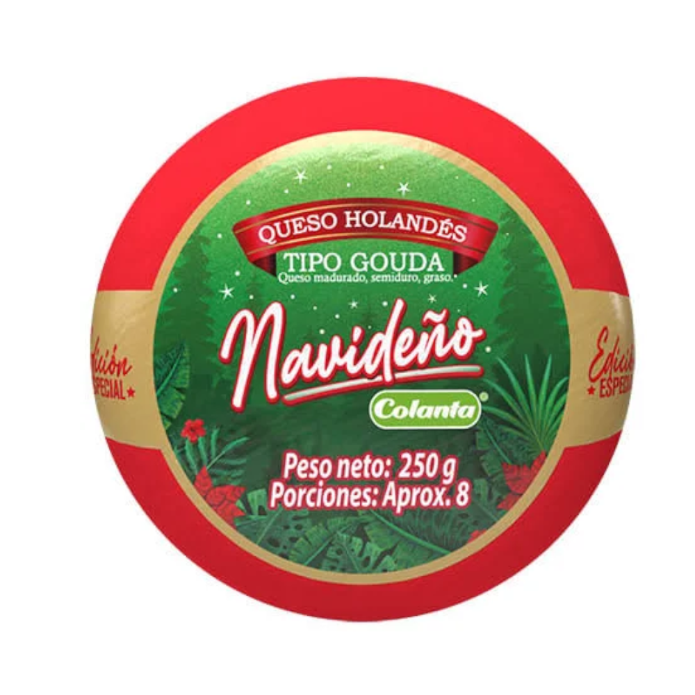 Queso Holandés Colanta Entero 250Gr