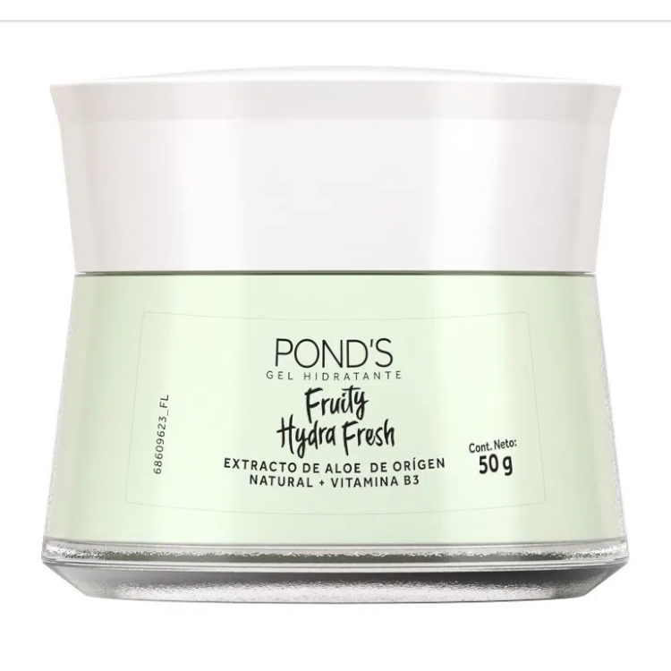 Gel Hidratante Ponds Fruity Hydra fresh Con Extracto De Aloe 50Gr