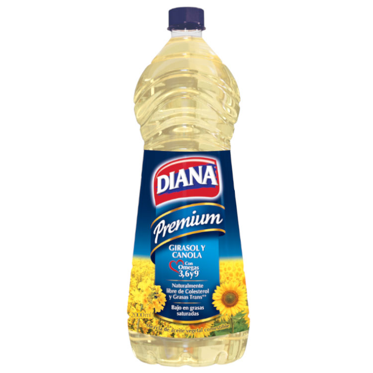 Aceite Diana Premium Girasol Y Canola 2000Ml