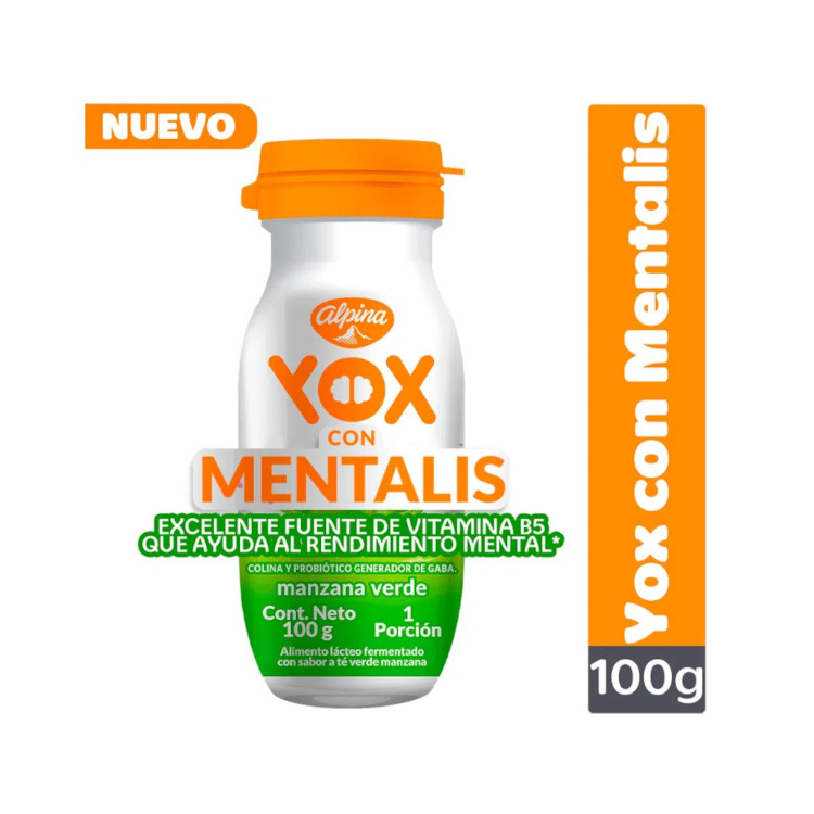 Yox Mentalis Manzana Verde 100Gr