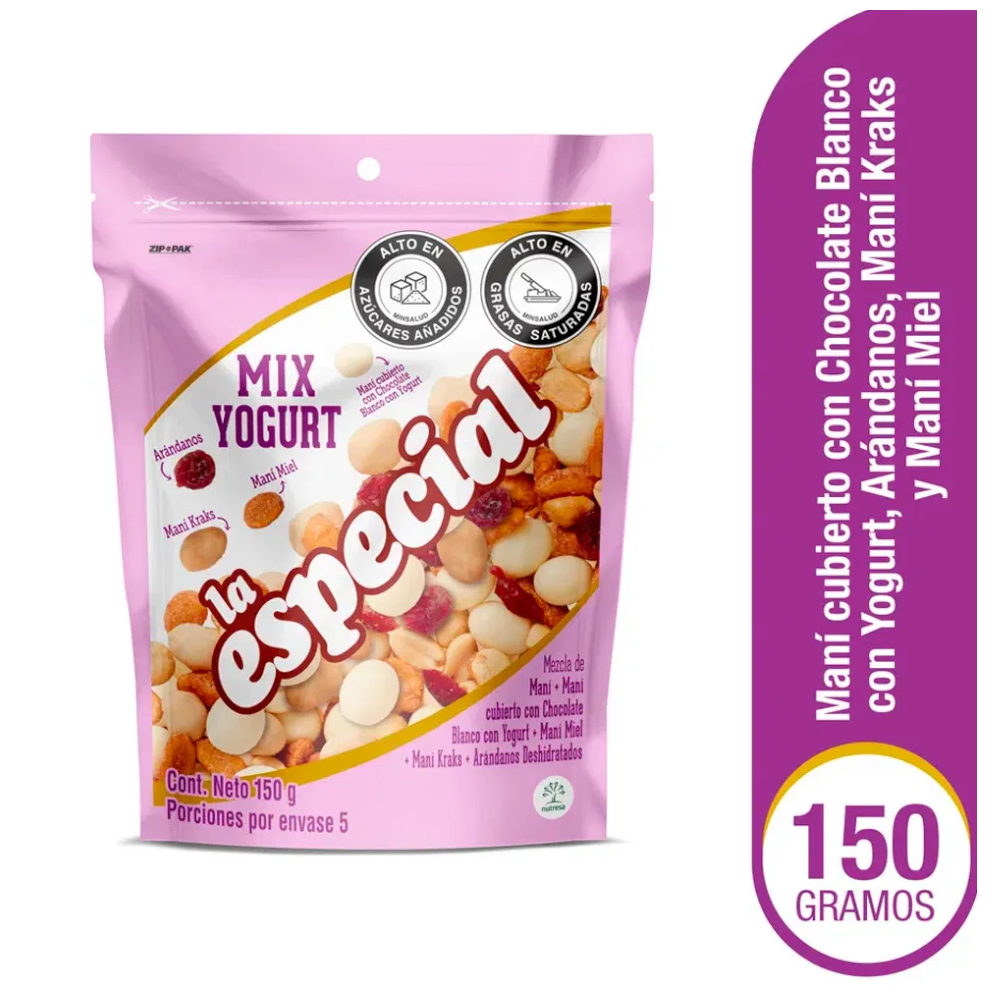 Mani La Especial Mix Yogurt Doypack 150Gr