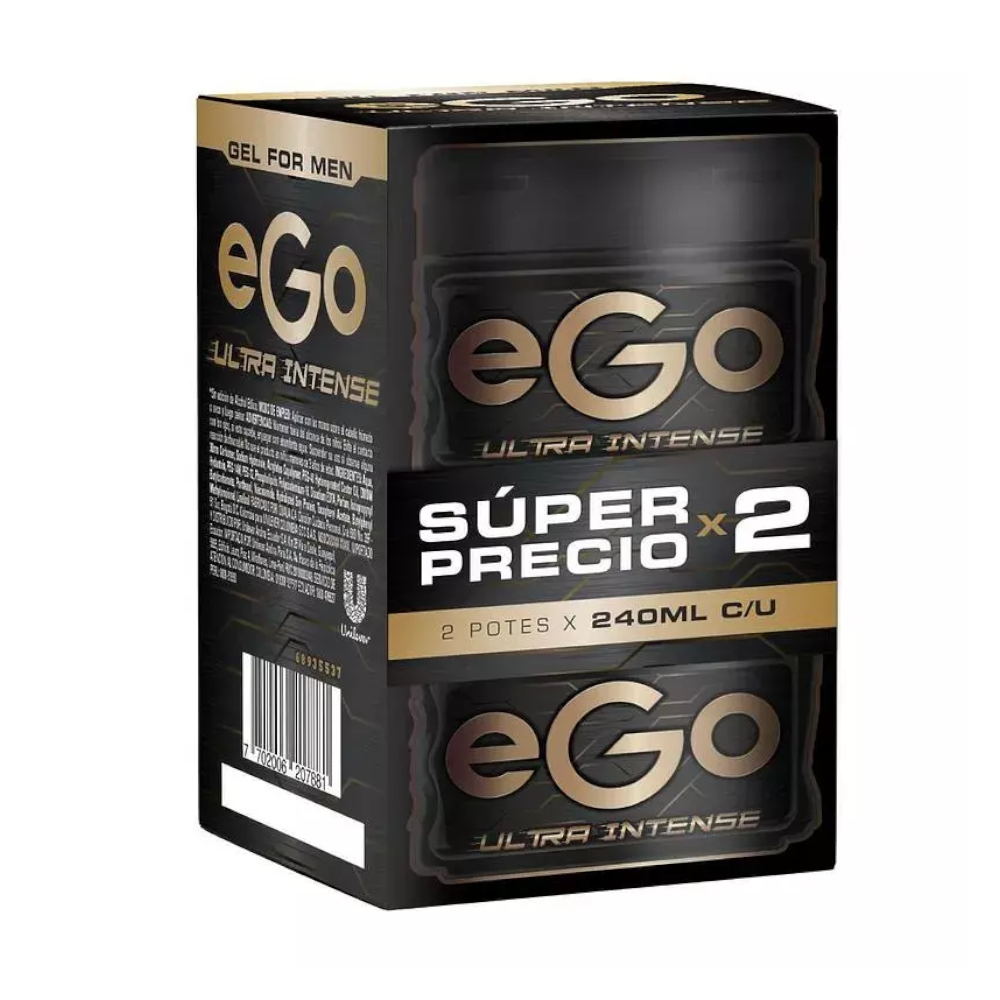 Gel Ego Ultra Intense 240ML 2 Unidades Precio Especial 