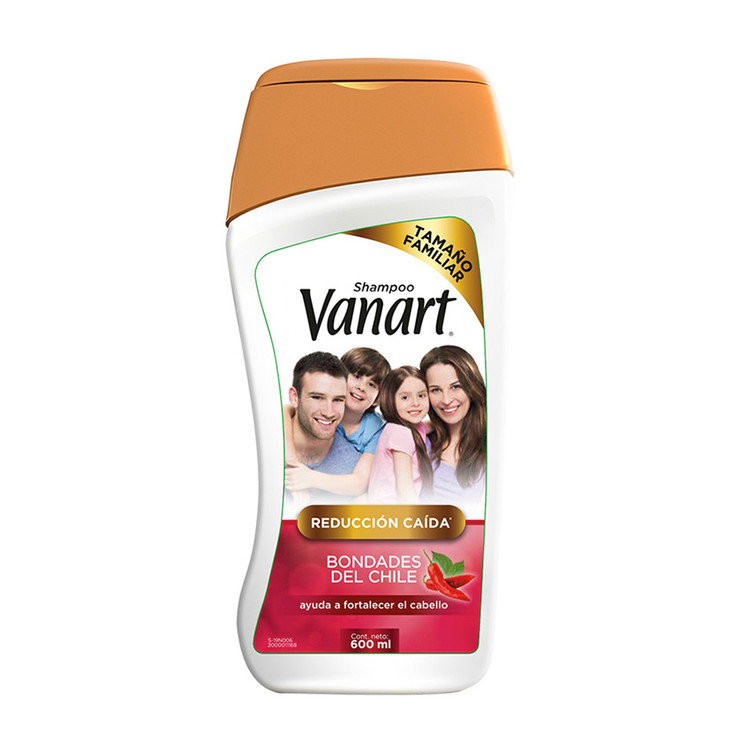 Shampoo Vanart Reducción Caída 600Ml