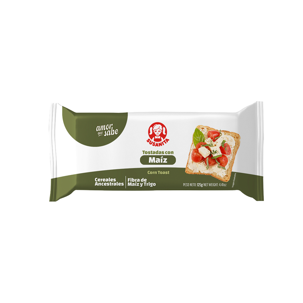 Tostadas Maíz Trigo Susanita 125Gr