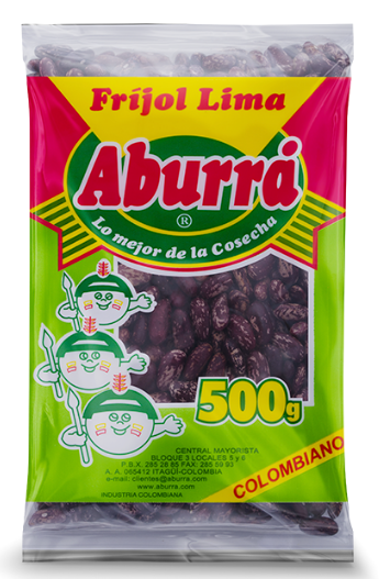 Frijol Lima Aburra 500Gr