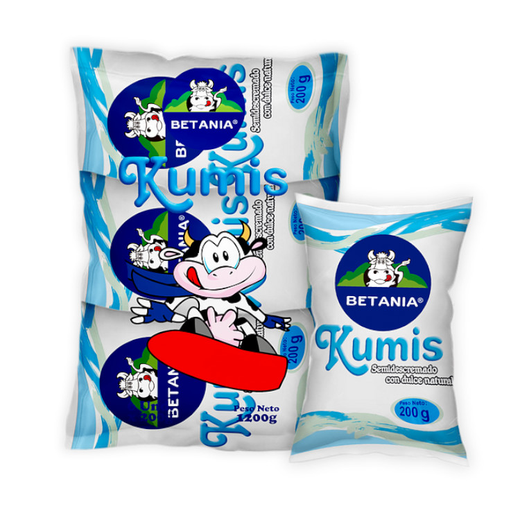 Kumis Betania 6 Unidades 1200Gr