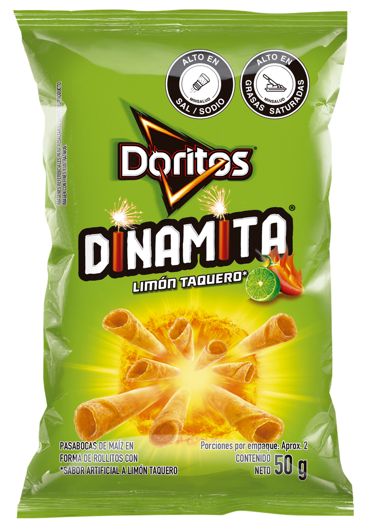 Doritos Dinamita Limón Taquero 50Gr