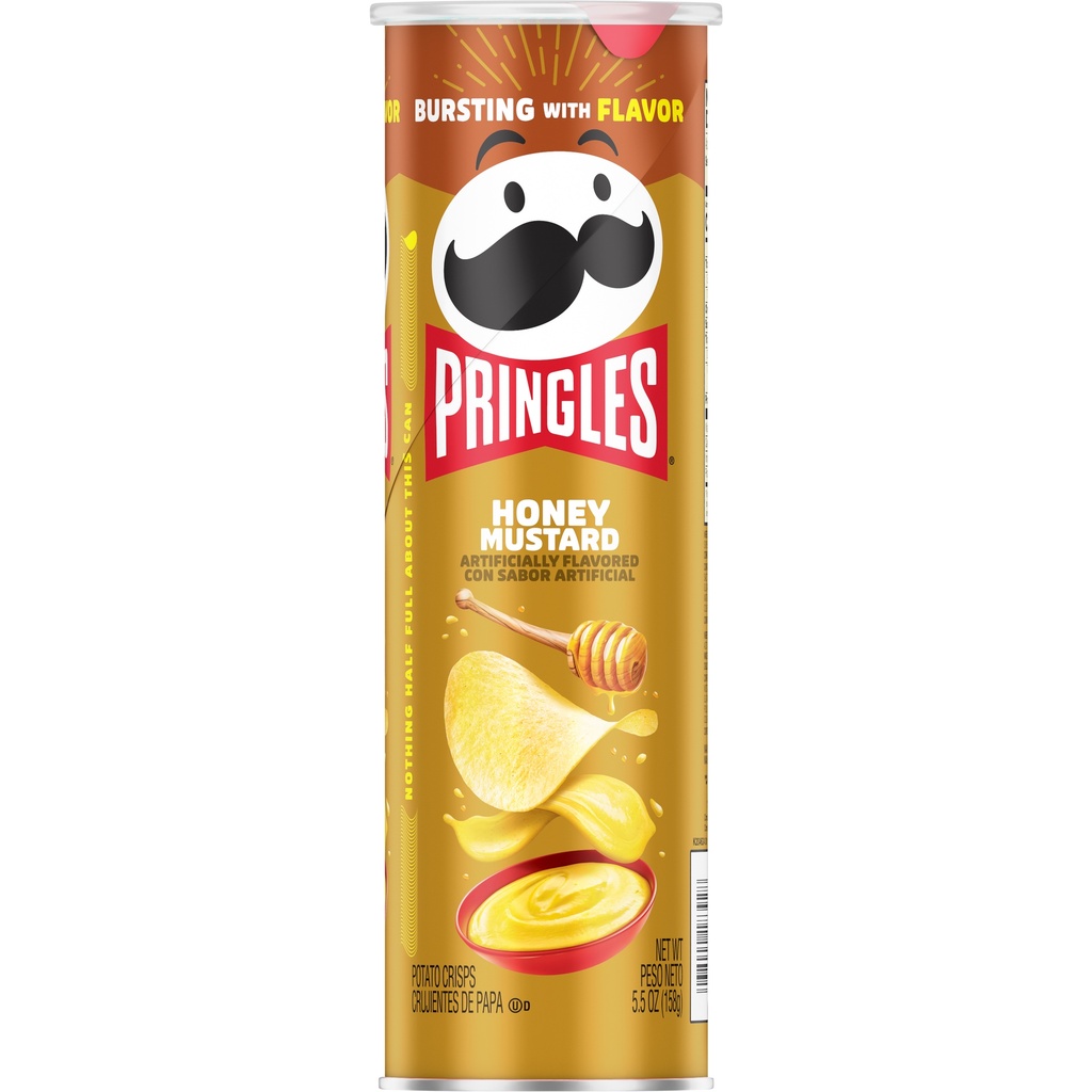 Papas Pringles Honey Mustard 158Gr